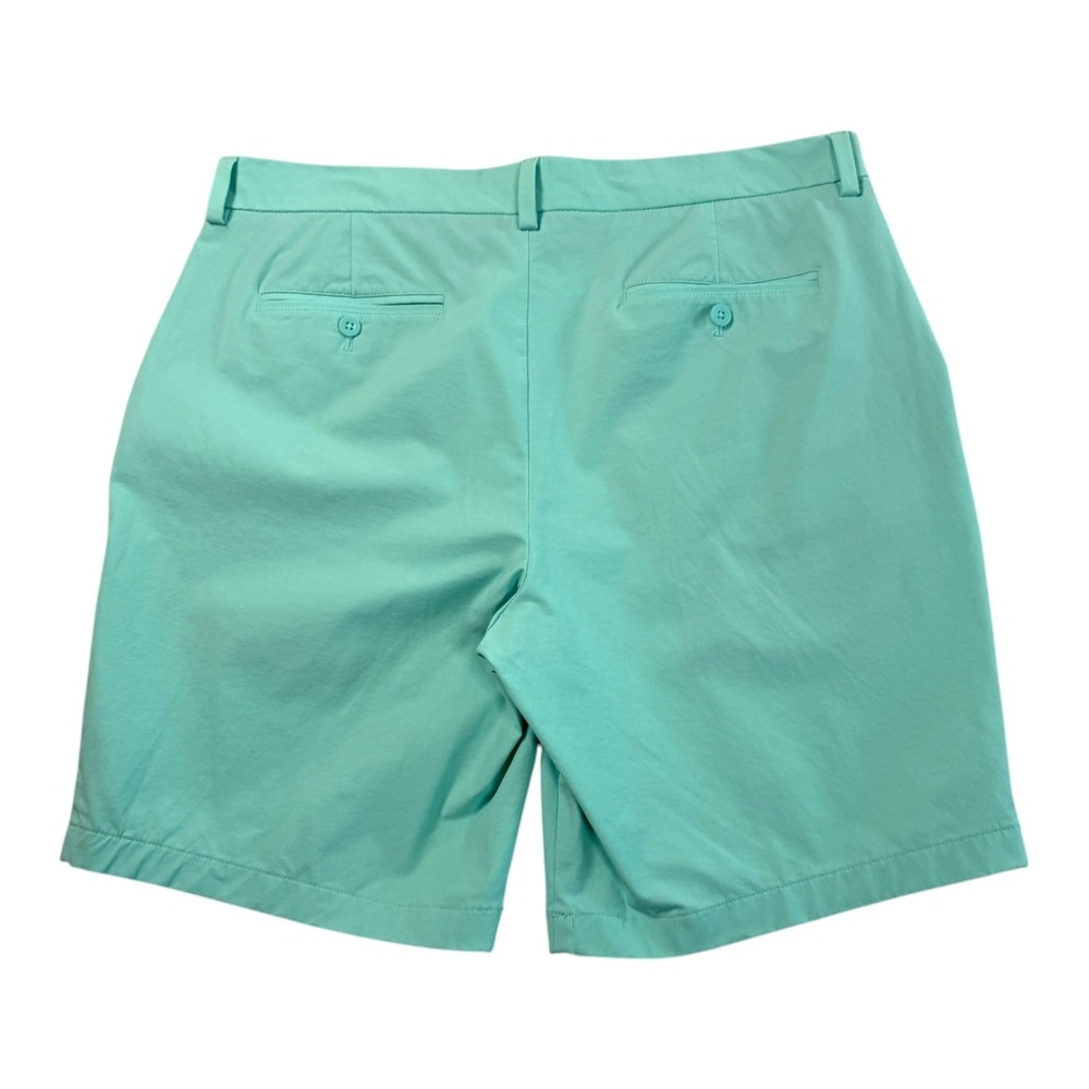 Vineyard Vines OTG On-The-Go Shorts Sz 35 Mint Green Performance Stretch Golf - Picture 3 of 7